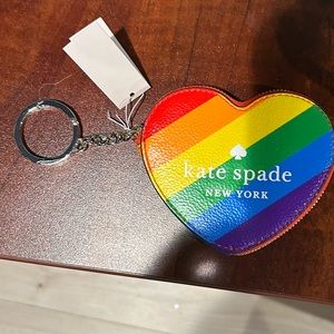Beautiful Kate Spade Rainbow coin purse never used tags on!